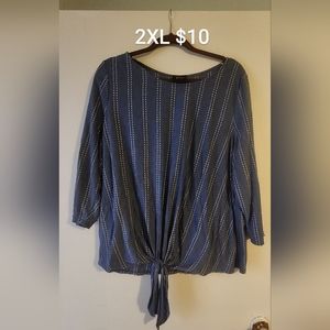 Long sleeve blouse